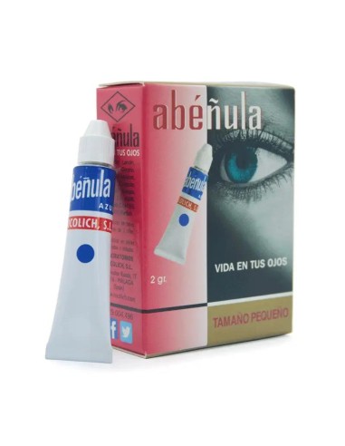 Abéñula Maquillaje Para Ojos Pequeño Color Azul, 2 gr