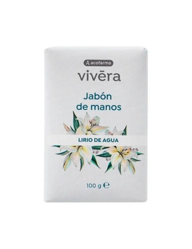 Acofarma Vivera Jabón Pastilla Lirio Agua 100 g