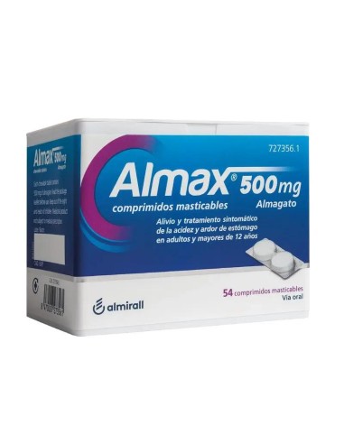 Almax Monodosis 500 mg, 54 Comprimidos