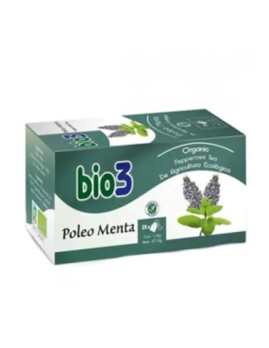 Bio3 Poleo Menta Ecologico 1.5 G 25 Filtros