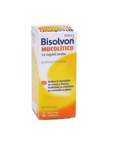 Bisolvon Mucolítico Jarabe 200 ml