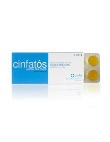 Cinfatos 10 mg Pastillas Para Chupar 20 unidades