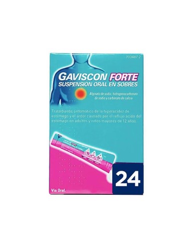 Gaviscon Forte Suspensión Oral 24 Sobres