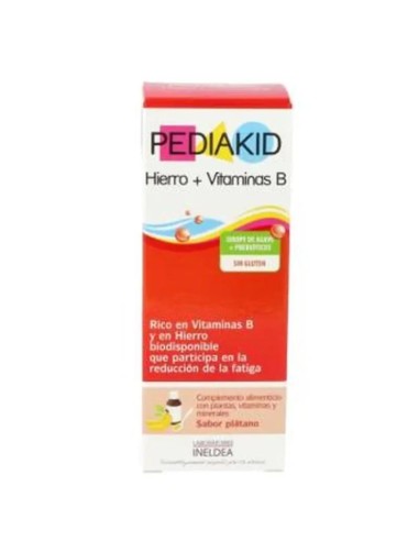 Ineldea Pediakid Hierro-Vit.B Jarabe 125Ml.