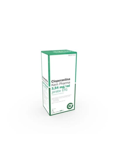 Kern Pharma Cloperastina 3,54 mg/ml Jarabe 1 Frasco, 200 ml