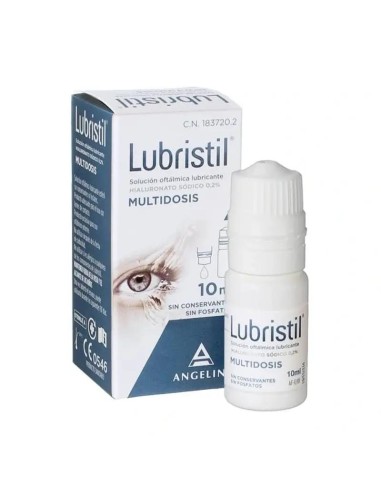 Lubristil Solución Oftálmica Lubricante Multidosis 10 ml