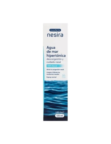 Nesira Agua De Mar Hipertónica, 125 ml