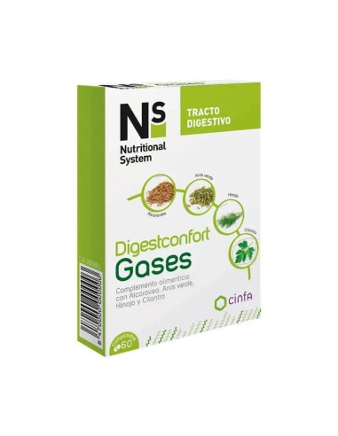 Ns Digestconfort Gases 60 comprimidos