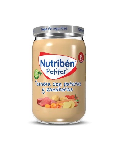 Nutriben Potito Ternera Patatas y Zanahoria 235 gr