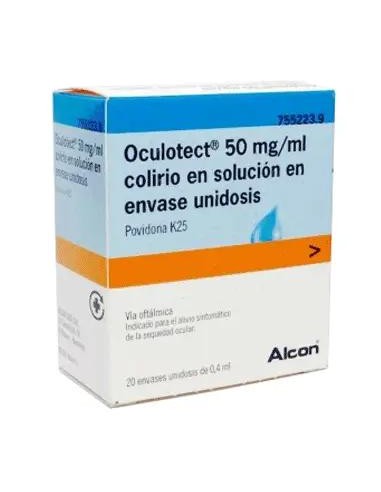 Oculotect 50 mg/ml Colirio en Solución, 20 Monodosis