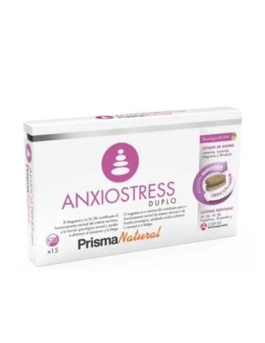 Prisma Natural Anxio-Stress Duplo 15Comp.