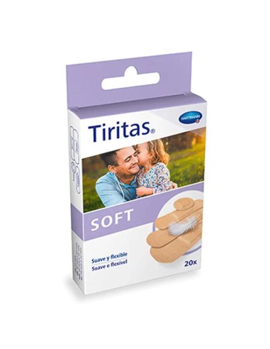 Tiritas Soft Surtido 4 Tamaños 20 unidades