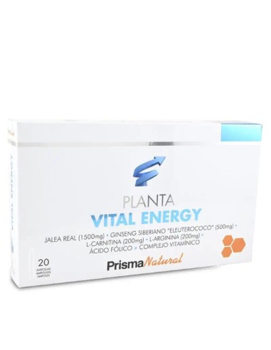 Prisma Nat Plantavital - Energy, 20 ampollas de 10 ml