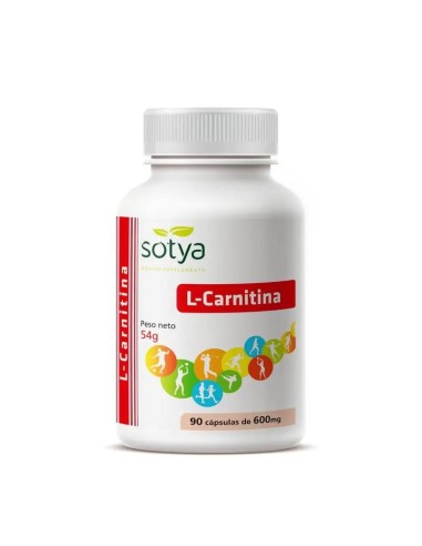 Sotya L Carnitina 600 Mg, 90 Cápsulas