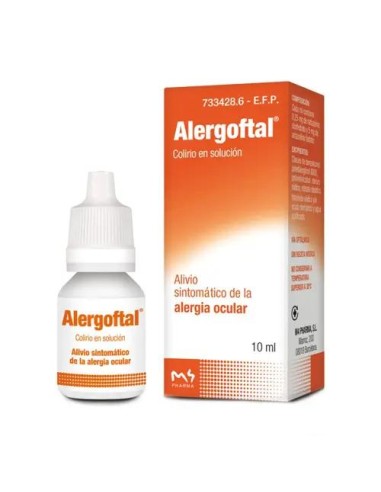 Alergoftal 5/0.25 mg/ml Colirio Solución 10 ml