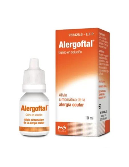 Alergoftal 5/0.25 mg/ml Colirio Solución 10 ml