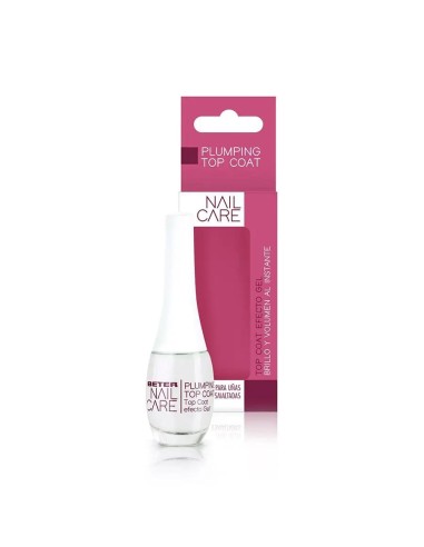 Beter Nail Care Top Coat Efecto Gel - Plumping Top Coat
