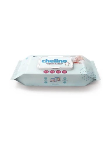 Chelino Toallitas Infantiles Hidratantes, 60 unidades