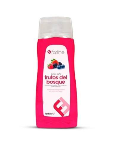 Farline Gel De Baño De Frutos Del Bosque, 750 ml
