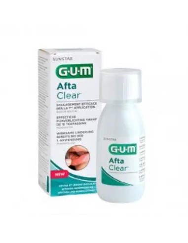 Gum Aftaclear Colutorio 120 ml