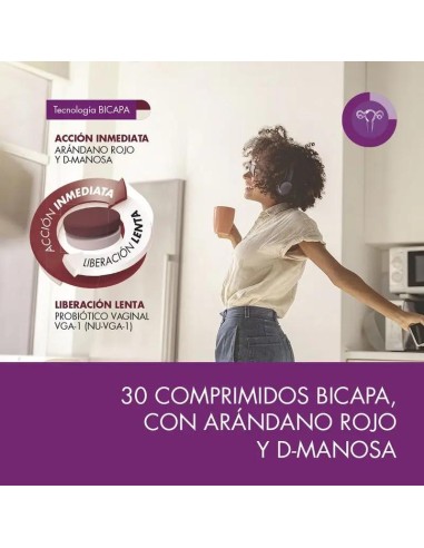 Gynactiv Cystu-Balance + Probiotico, 30 Comprimidos