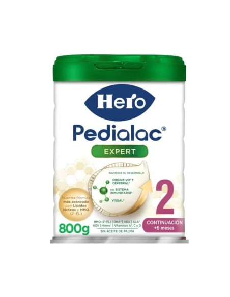 Hero Baby Pedialac Leche 2 Bote, 800 gr