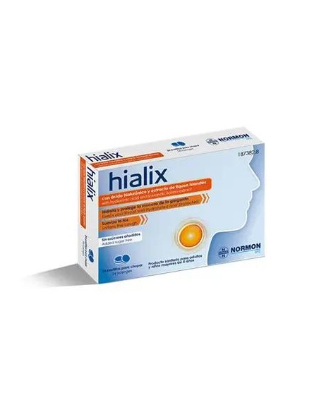 Hialix 24 Pastillas Para Chupar