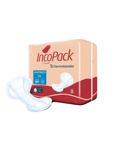 Incopack Anatómico Día, 80 unidades