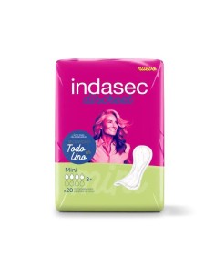 Indasec Discreet Compresa Incontinencia Mini, 20 unidades 2