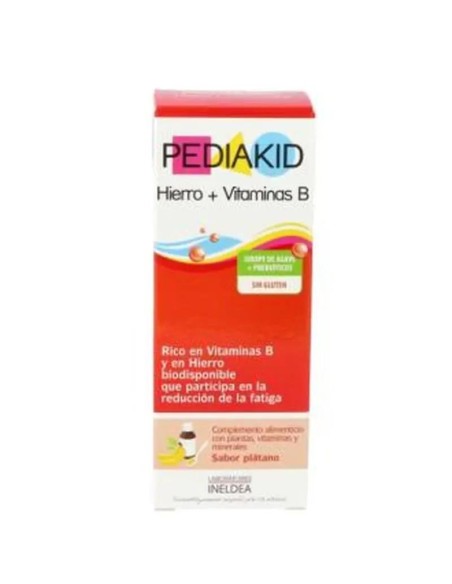 Ineldea Pediakid Hierro-Vit.B Jarabe 125Ml.