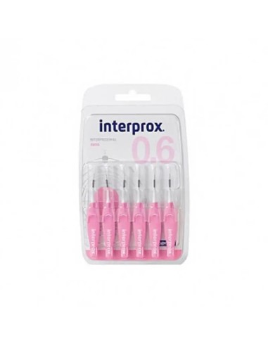Interprox Cepillo Dental Interproximal Nano, 6 unidades