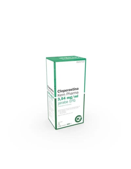 Kern Pharma Cloperastina 3,54 mg/ml Jarabe 1 Frasco, 200 ml