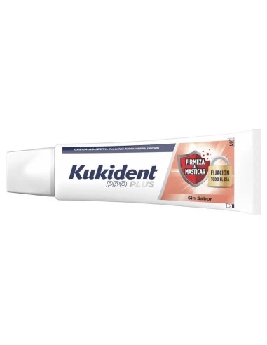 Kukident Pro Plus Firmeza Al Masticar, 40 Gr
