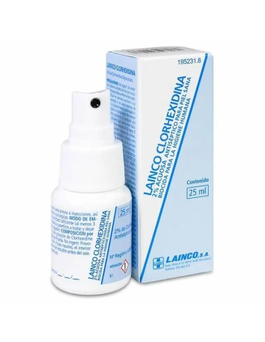 Lainco Clorhex Acuosa 25Ml Pulv