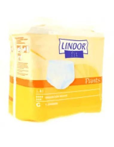 Lindor Pañales Fit Pants Día Talla L, 60 unidades