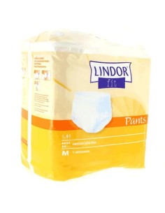 Lindor Pañales Fit Pants Día Talla M, 60 unidades