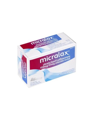 Micralax 5 ml, 12 Microenemas