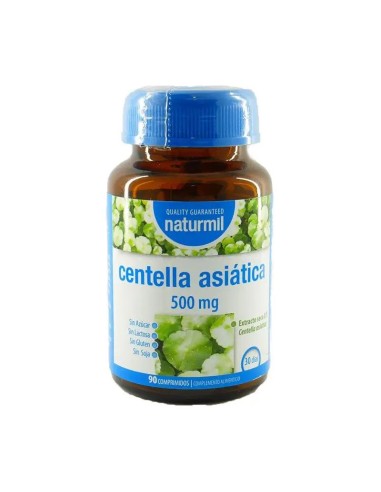 Naturmil Centella Asiatica 500 Mg, 90 comprimidos