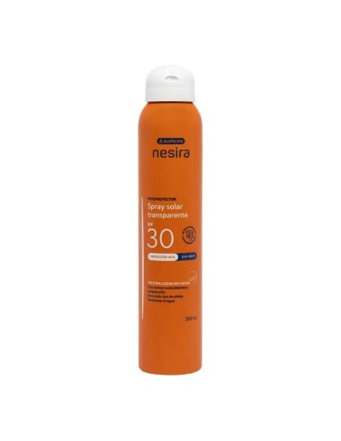 Nesira Spray Solar Transparente Spf30, 200 ml