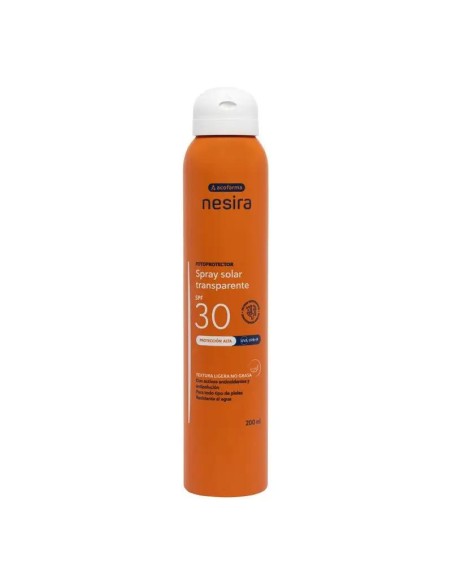 Nesira Spray Solar Transparente Spf30, 200 ml