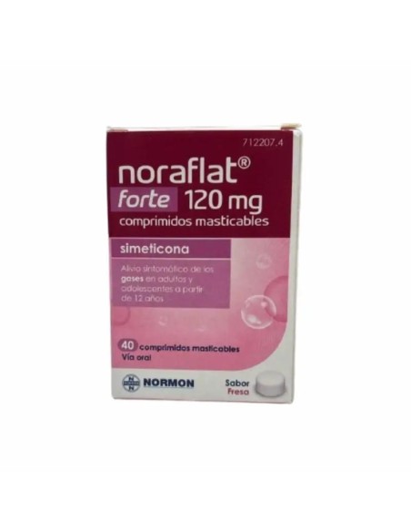 Noraflat Forte 120 mg 40 Comprimidos Noraflat Forte 120 mg 40 Comprimidos