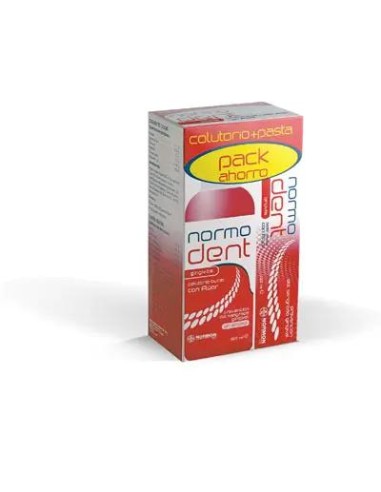 Normodent Gingivitis Pack Pasta + Colutorio