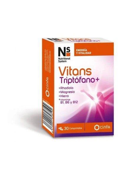 Ns Vitans Triptofano+ 30 Comprimidos
