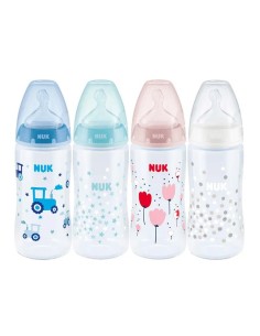 NUK Biberón First Choice 6-18  Tetina Flow Control 300 ml, 1 unidad 2