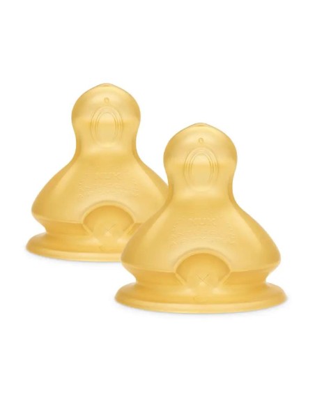 NUK Tetina Fc+ 6-18 L Latex, 2 unidades
