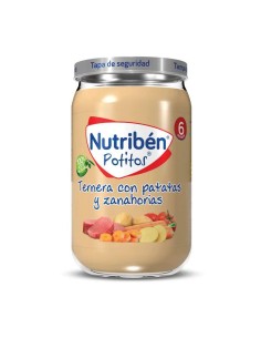Nutriben Potito Ternera Patatas y Zanahoria 235 gr 2
