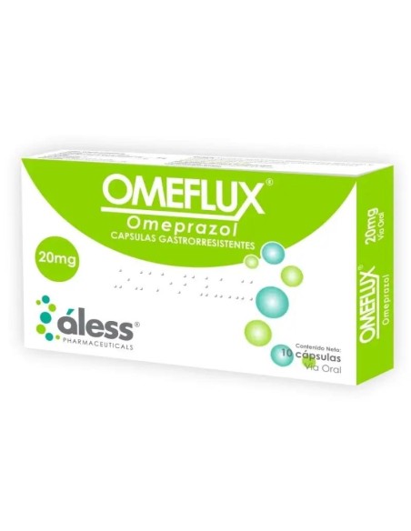 Omereflux Omeprazol 20 Mg, 14 cápsulas duras gastrorresistentes