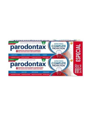 Parodontax Pack  Complete Protection Pasta De Dientes, 2x75 ml