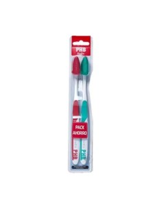 PHB Duplo Cepillo Dental Adulto Plus Medio 2