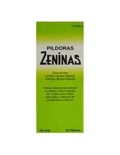 Píldoras Zeninas Laxantes 30 Unidades 2